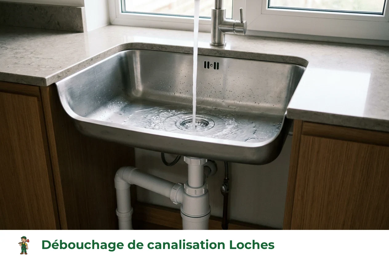 Débouchage de canalisation à Loches