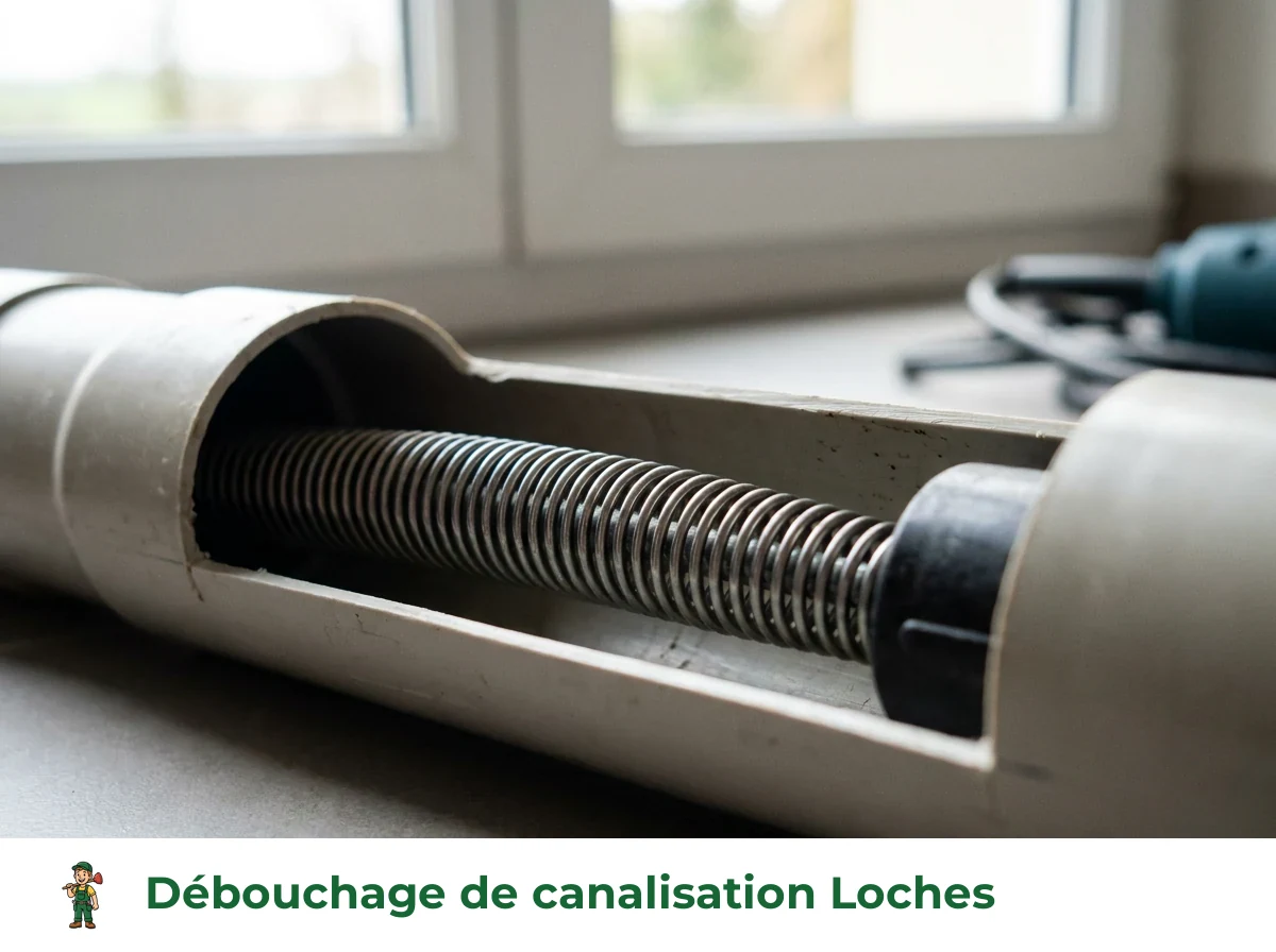 Débouchage de canalisation à Loches