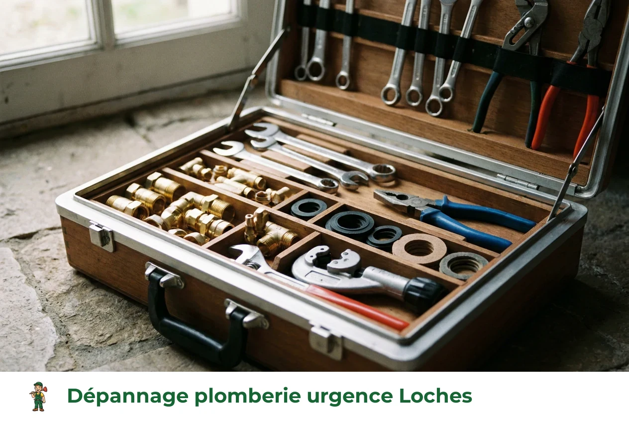 Dépannage plomberie urgence à Loches