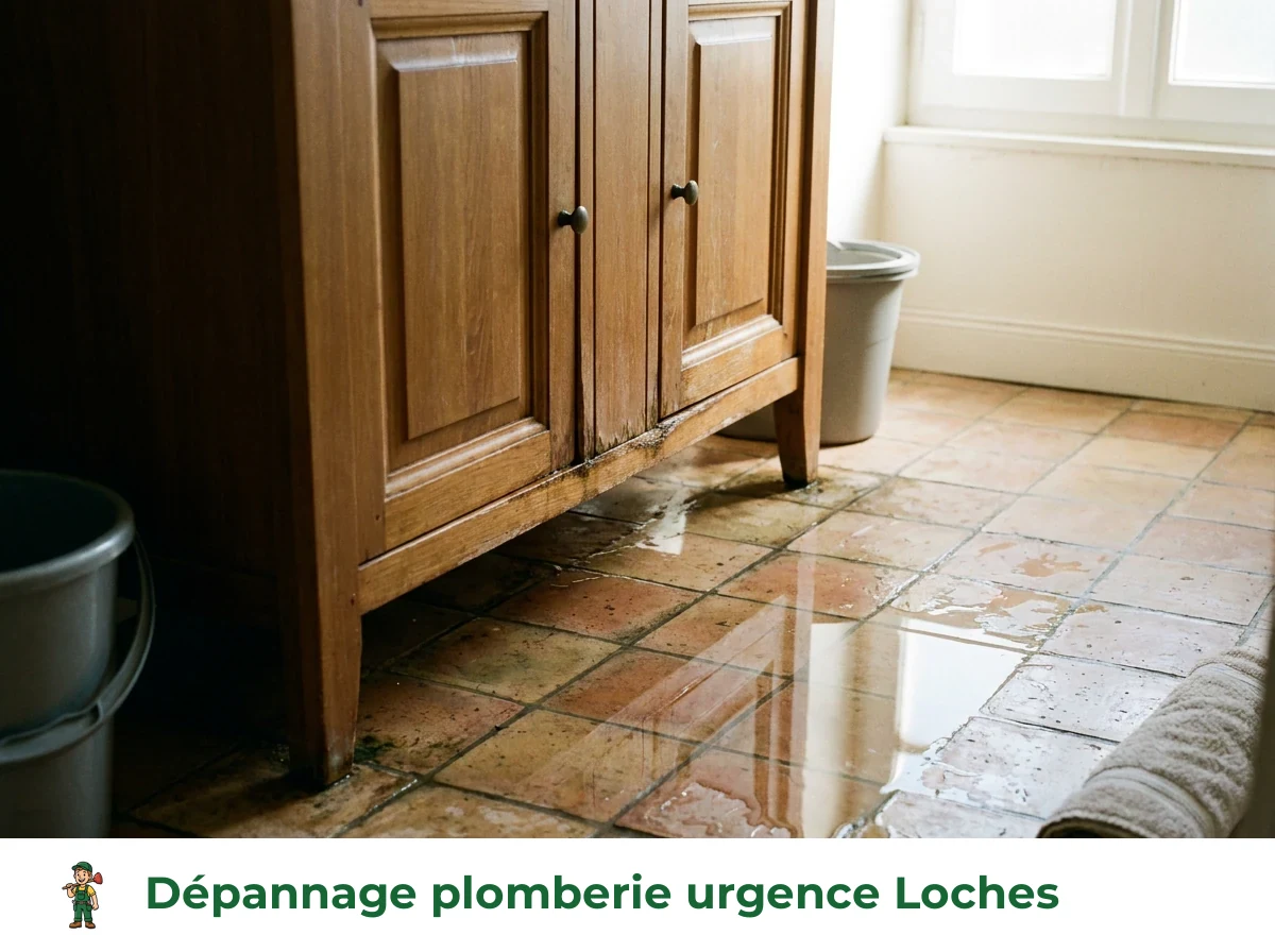 Dépannage plomberie urgence à Loches