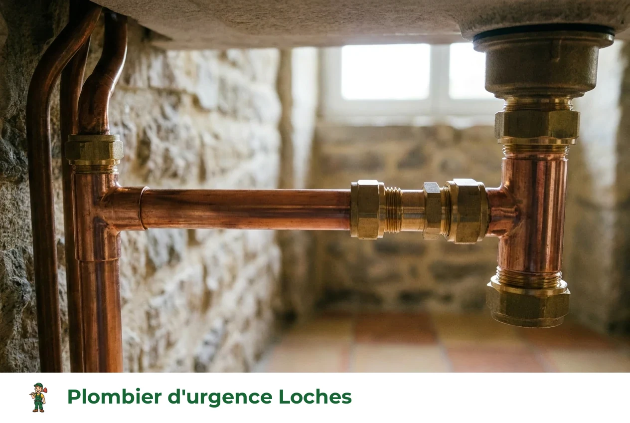 Plombier d'urgence à Loches