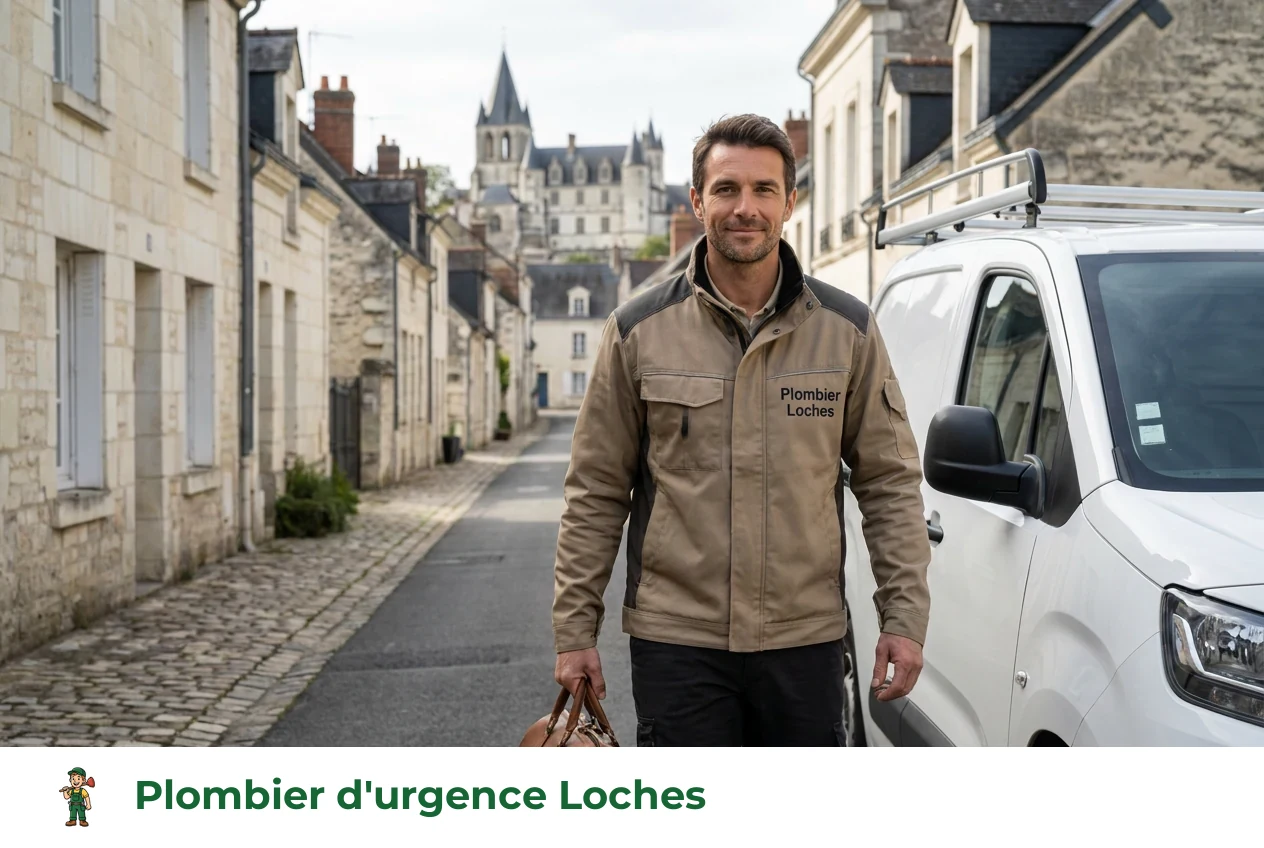 Plombier d'urgence à Loches