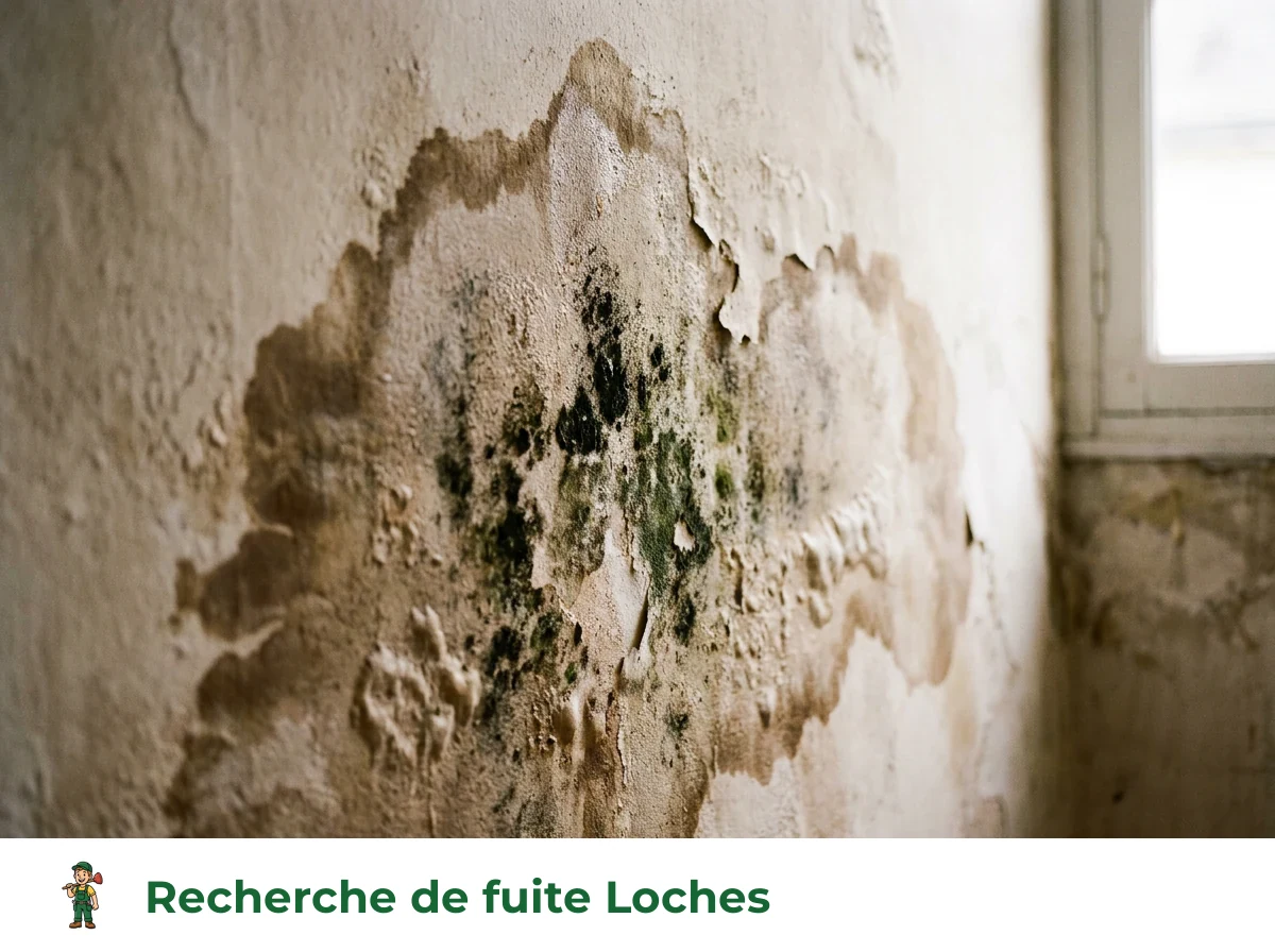 Recherche de fuite à Loches