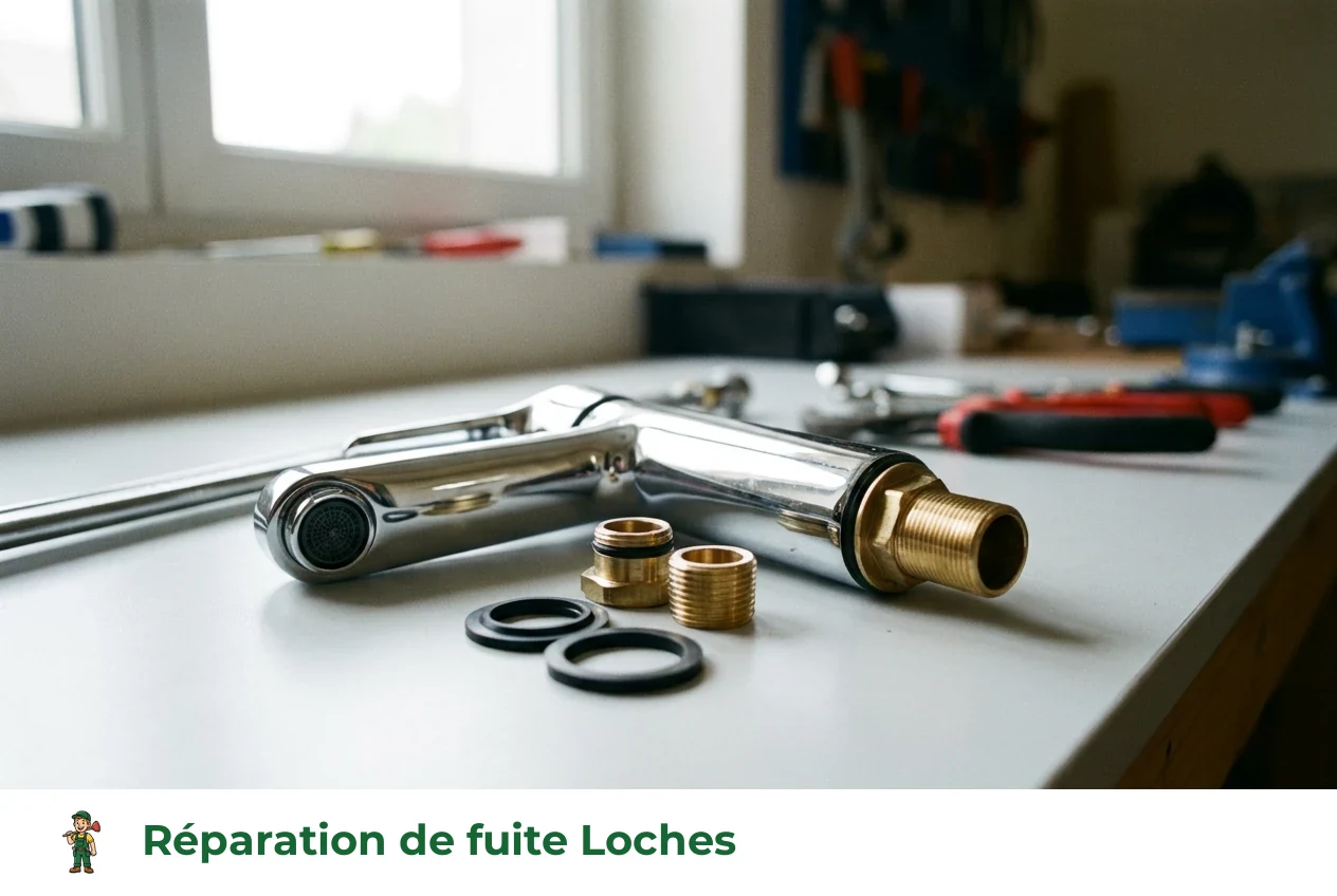 Réparation de fuite à Loches