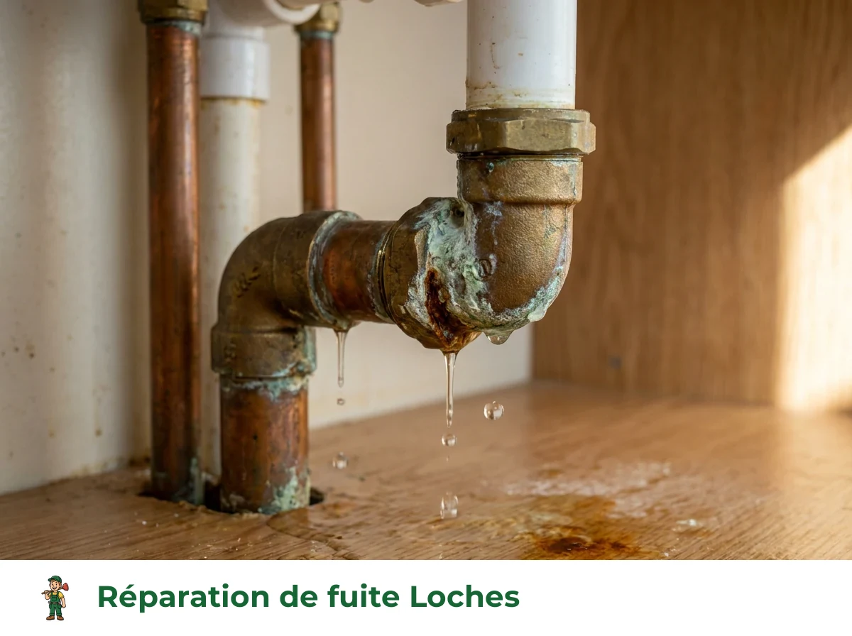 Réparation de fuite à Loches