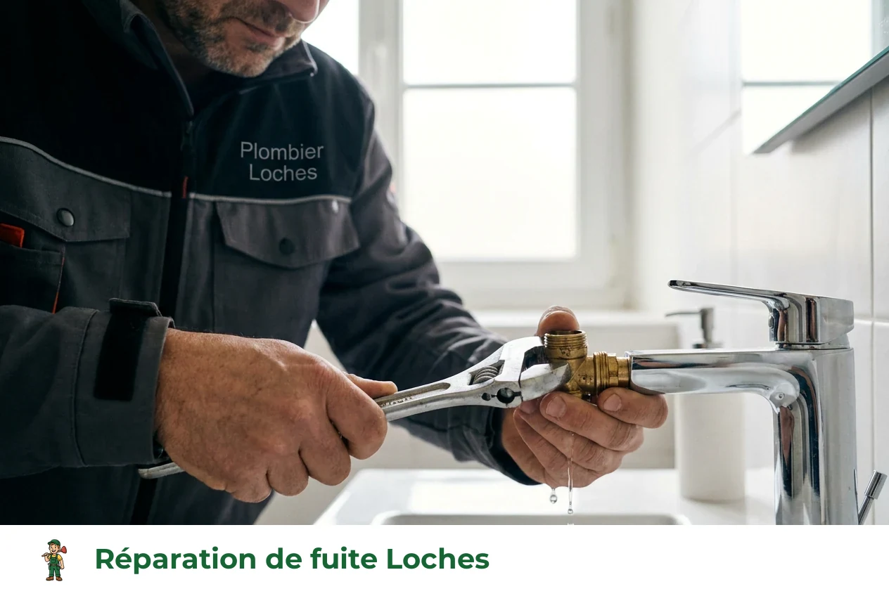 Réparation de fuite à Loches